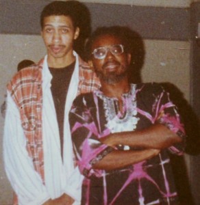 Back in the Day L: Damion Gonzales, R: Zeno Obi Constance