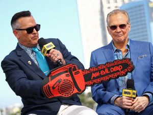 Bruce Campbell and Lee Majors Ash Vs Evil Dead